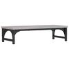 vidaXL Soporte de pantalla madera ingenier&iacute;a gris Sonoma 55x23x14 cm