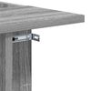 vidaXL Mesa Auxiliar Gris Sonoma 35 x 40 x 55 cm Madera de ingenier&iacute;a