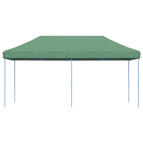 vidaXL Carpa de Fiesta Verde 292 x 580 x 315 cm Tela Oxford
