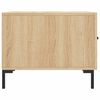 vidaXL Mesa de centro madera contrachapada roble Sonoma 50x50x40 cm