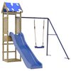 vidaXL Parque infantil de exterior madera de pino impregnada