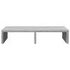 vidaXL Soporte de pantalla madera ingenier&iacute;a gris Sonoma 50x27x10 cm