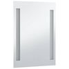 vidaXL Espejo de pared de ba&ntilde;o con LED 60x100 cm