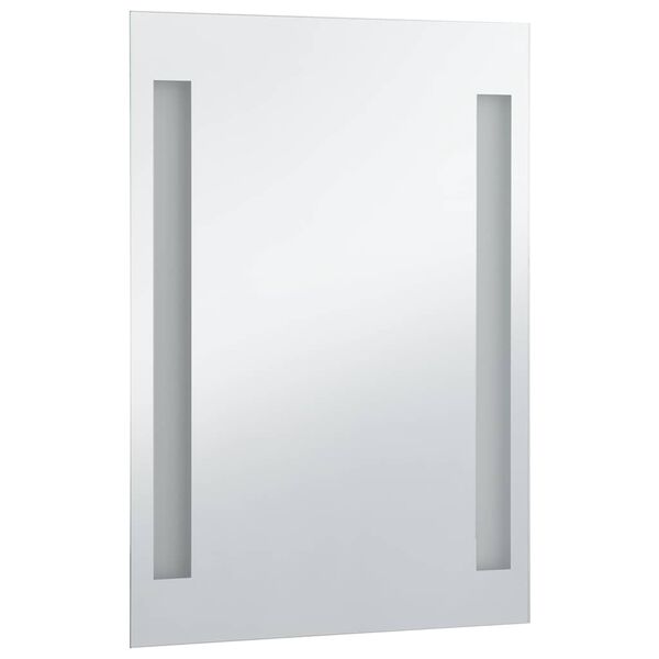 vidaXL Espejo de pared de ba&ntilde;o con LED 60x100 cm