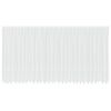 vidaXL Cortina de Encaje Blanco 240x750cm Poli&eacute;ster