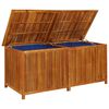 vidaXL Caja de almacenaje de jardín madera maciza acacia 175x80x75 cm