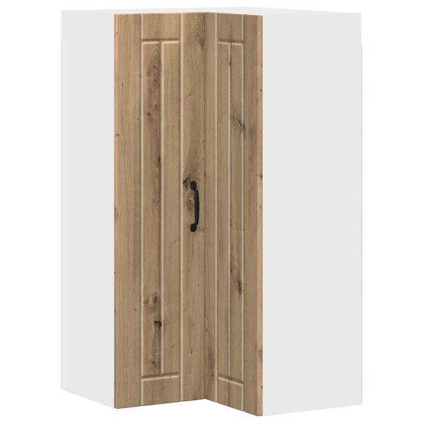 vidaXL Mueble de Cocina Lucca Roble Artesanal 57 x 57 x 100 cm