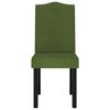 vidaXL Sillas de comedor 6 unidades terciopelo verde oscuro