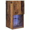 vidaXL Mueble de TV Montado en la Pared 30,5 x 30 x 60 cm Madera vieja