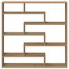 vidaXL Estante cubo de pared 7 compartimentos madera roble artisan