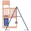 vidaXL Parque infantil de exterior madera maciza Douglas