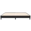 vidaXL Estructura de cama sin colch&oacute;n terciopelo negro 200x210 cm