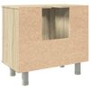 vidaXL Armario de ba&ntilde;o madera ingenier&iacute;a roble Sonoma 60x32x53,5 cm