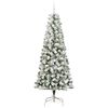 vidaXL &Aacute;rbol de Navidad artificial con ramas articuladas 210 cm