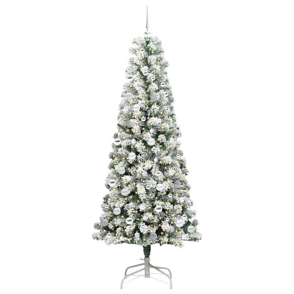 vidaXL &Aacute;rbol de Navidad artificial con ramas articuladas 210 cm