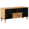 vidaXL Armarios de Almacenamiento con caj&oacute;n Marr&oacute;n 100 x 33,5 x 46 cm