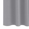 vidaXL Cortinas Opacas con Anillas 2 pcs Gris Claro 260 x 140 cm