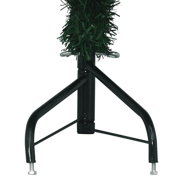 vidaXL &Aacute;rbol de Navidad artificial de esquina verde 240 cm PVC