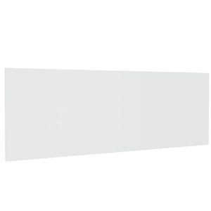 vidaXL Cabecero de cama pared madera contrachapada blanco 240x1,5x80cm