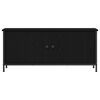 vidaXL Gabinete de TV Roble Negro 100 x 35 x 45 cm