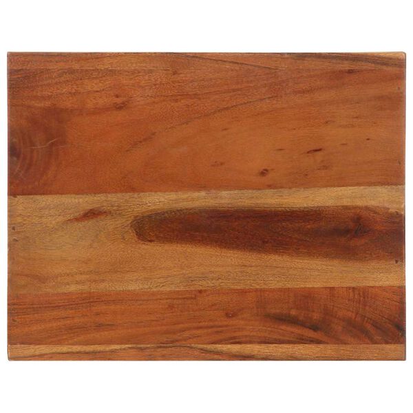 vidaXL Mesa auxiliar madera maciza acacia 37x29x40 cm