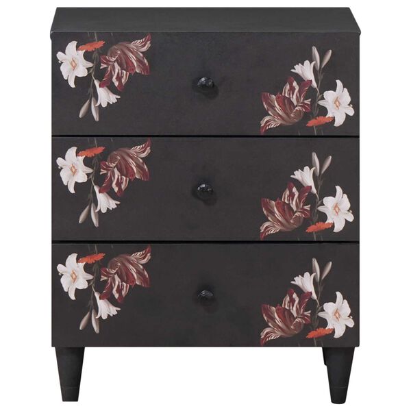 vidaXL Mesita de Noche con cajón Multicolor 50 x 33 x 60 cm