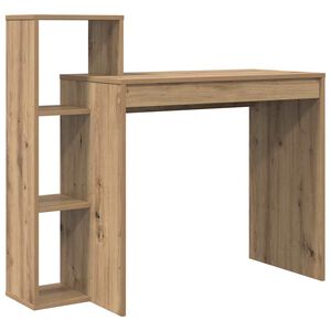 vidaXL Escritorio Roble artisan Madera de ingenier&iacute;a 100 x 40 x 90 cm