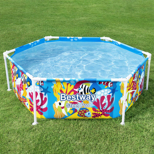 Bestway Piscina desmontable para ni&ntilde;os Steel Pro UV Careful 183x51 cm