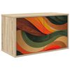 vidaXL Mueble de TV Montado en la Pared BONN 69 x 33 x 40 cm