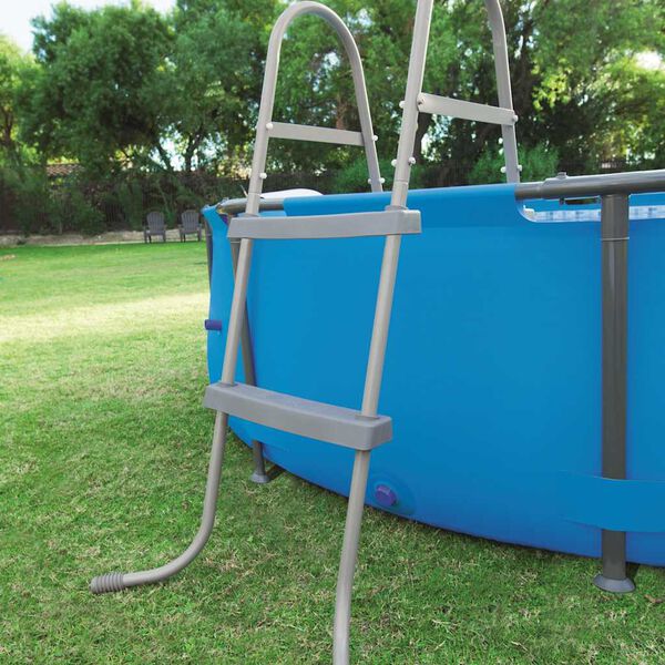 Bestway Escalera para piscina 2 pelda&ntilde;os 84 cm 58430