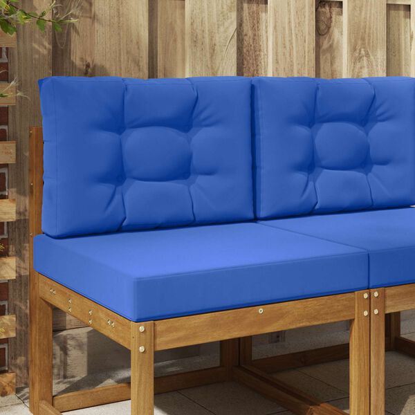 vidaXL Coj&iacute;n para sof&aacute; de exterior 2 pcs Tuquesa Poli&eacute;ster