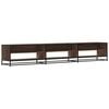 vidaXL Mueble para TV madera de ingenier&iacute;a marr&oacute;n roble 270x40x46 cm