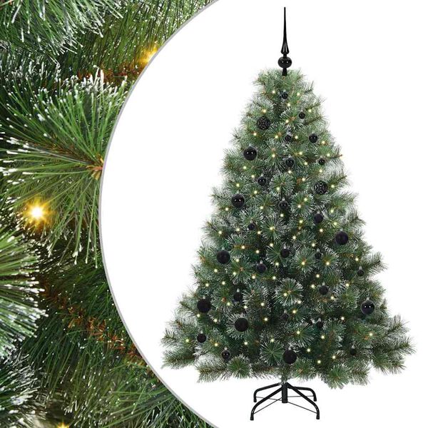 vidaXL &Aacute;rbol de Navidad artificial con 150 LED Verde 150 cm PE y PVC