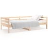 vidaXL Sof&aacute; cama sin colch&oacute;n madera maciza de pino 80x200 cm