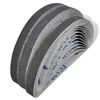 vidaXL Banda de lija 30 pzas 10 x 60/80/120 grano 10mm x 330 mm
