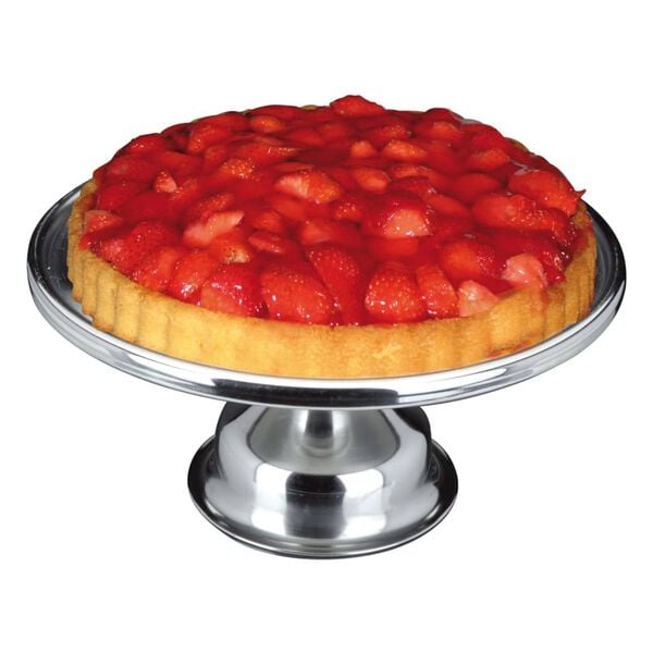 Excellent Houseware Platos para tartas acero inoxidable 33 cm