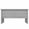 vidaXL Mesa de centro madera de ingeniería gris Sonoma 80x50x42,5 cm