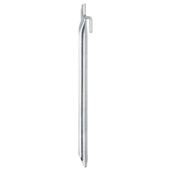 vidaXL Clavijas de tienda forma V 24 ud acero galvanizado 29,5cm &Oslash;20mm