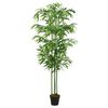 vidaXL &Aacute;rbol de bamb&uacute; artificial con 576 hojas verde 150 cm