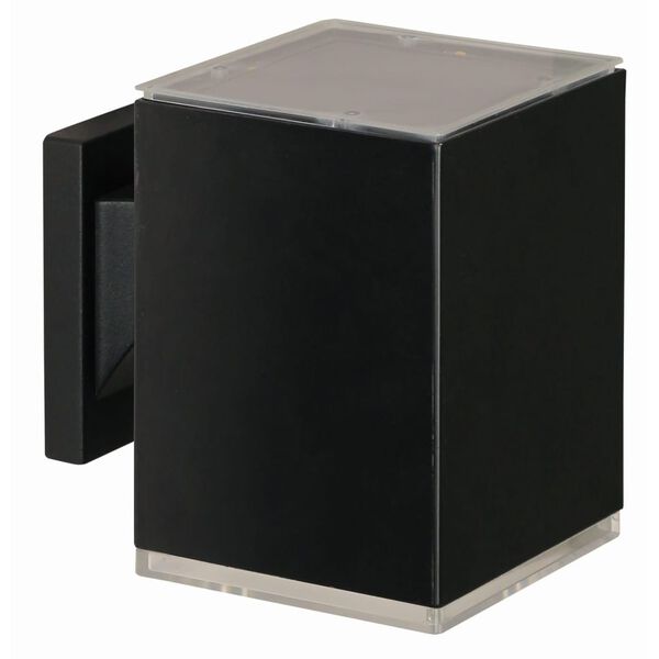 Luxform L&aacute;mpara LED solar h&iacute;brida de jard&iacute;n Maine negro