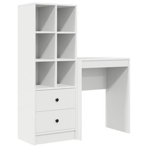 vidaXL Escritorio 105,5 x 34 x 127 cm 2 uds.