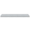 vidaXL Estantes flotantes pared 4 uds gris hormig&oacute;n MDF 90x23,5x3,8 cm