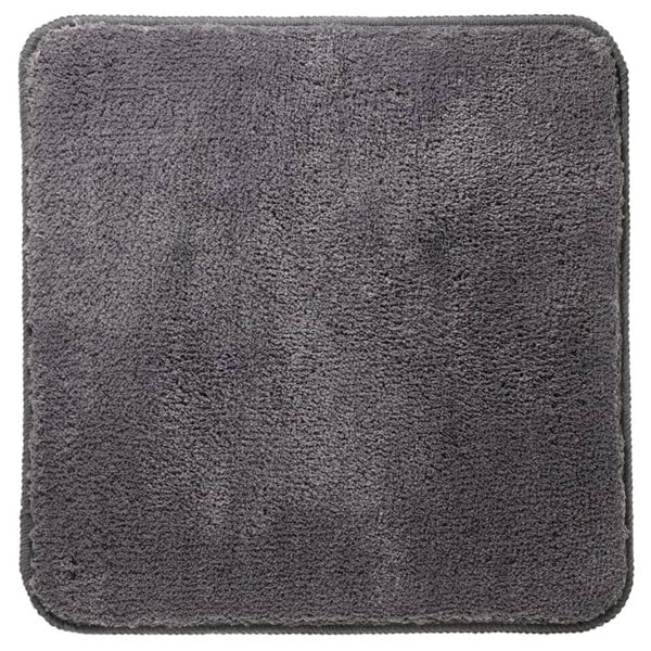 Sealskin Alfombra de ba&ntilde;o Angora gris 60x60 cm