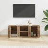 vidaXL Gabinete de TV Roble artesanal 100 x 31,5 x 35 cm