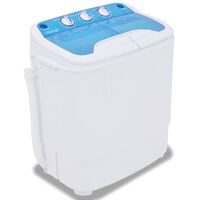 vidaXL Mini lavadora con 2 tambores 5,6 kg
