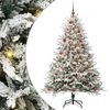 vidaXL &Aacute;rbol de Navidad Artificial Pre-iluminado con Juego de Bolas