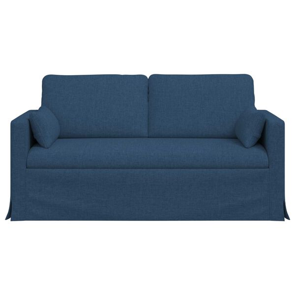 vidaXL Sof&aacute; Azul Dimensiones generales: 158 x 78 x 80 cm (An x P x A)