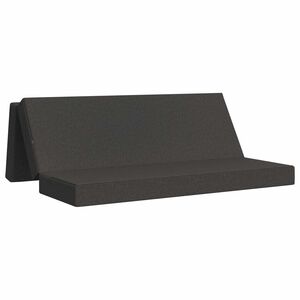 vidaXL Sof&aacute; Cama Plegable 180 x 67 x 45 cm Gris oscuro