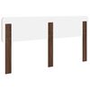 vidaXL Cabecero Roble Marr&oacute;n 200 cm Madera contrachapada