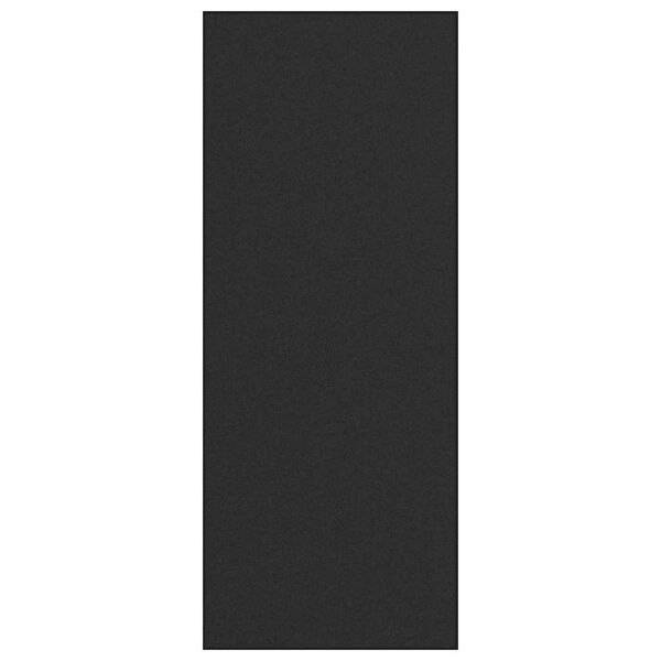 vidaXL Felpudo Otro Negro 120 x 300 cm Polipropileno y vinilo